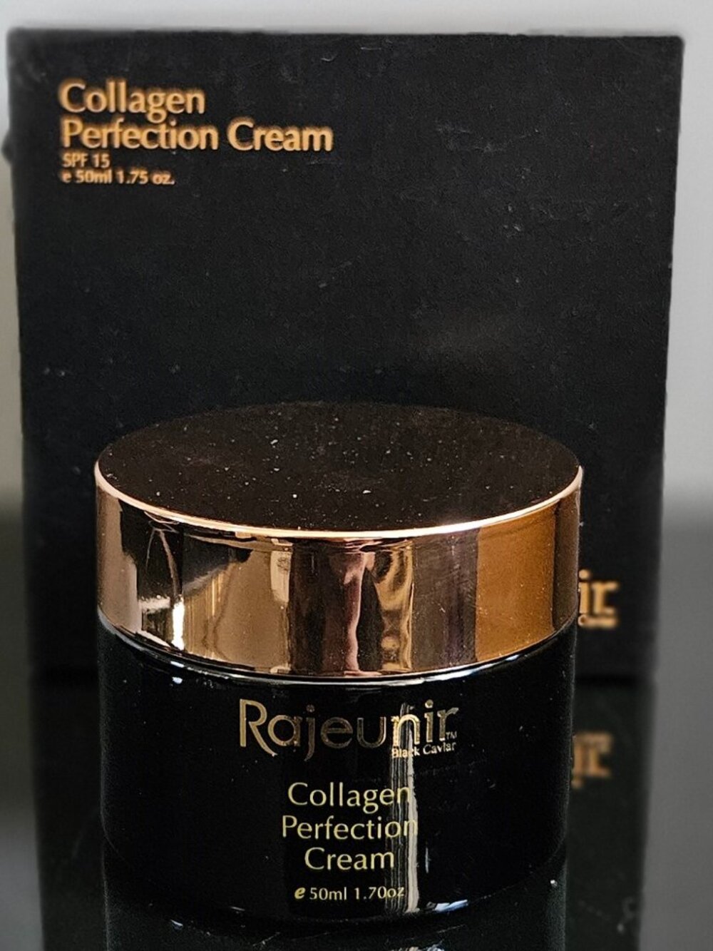 RAJEUNIR COLLAGEN PERFECTION CREAM SPF 15 - 1.75 fl oz \ 50 ml -BRAND NEW-SEALED